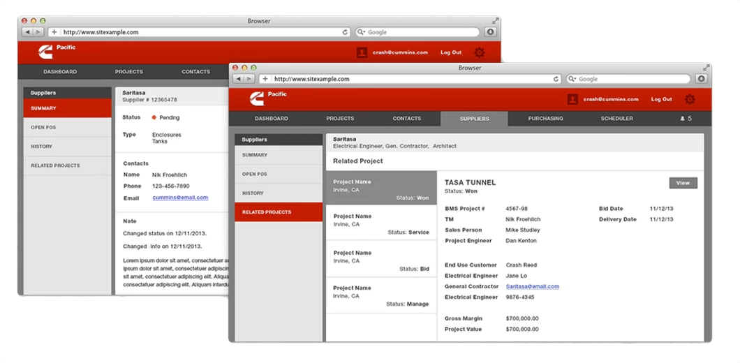 Custom Manufacturing ERP Software Development for Cummins