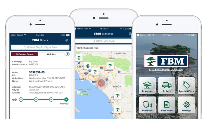 FBM Order Tracking Application Development