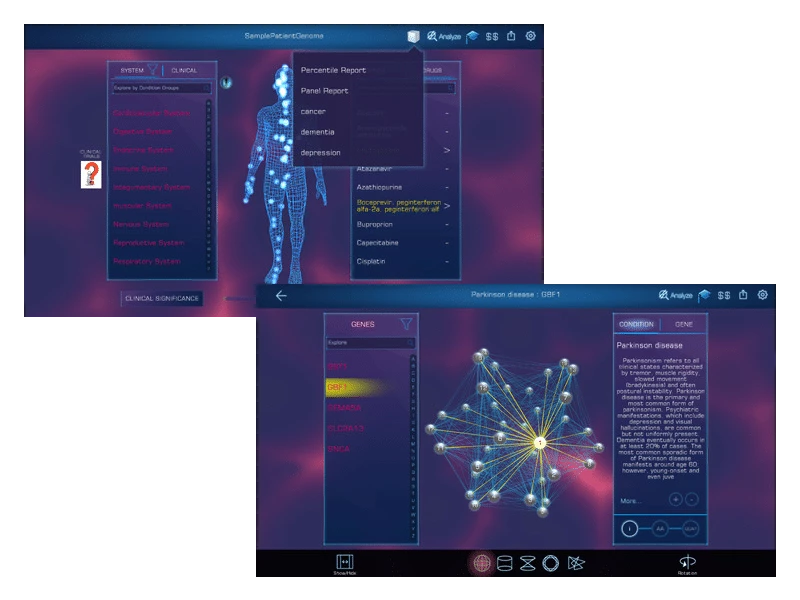GeneClues 3D iPad App