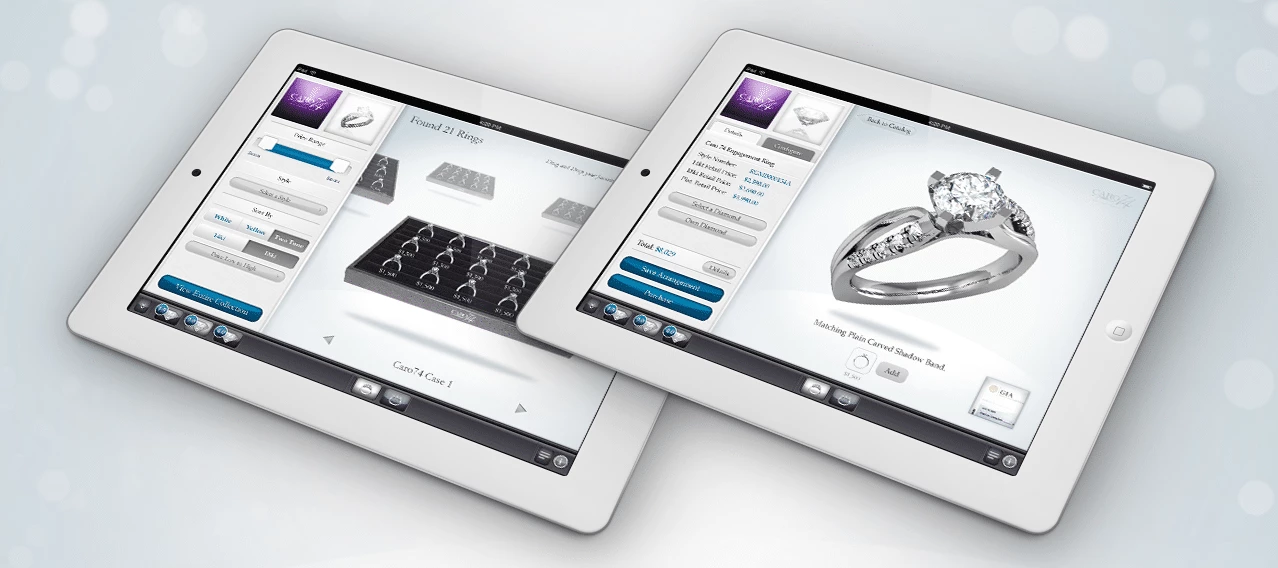 JewelPad Touch 3D Sales App