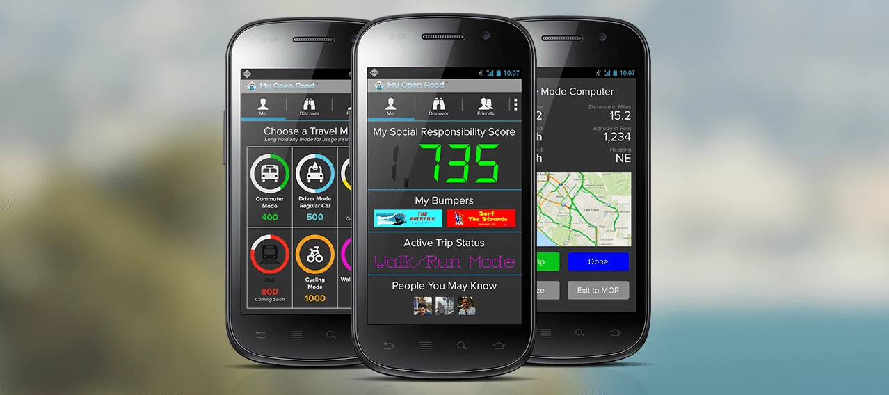 My Open Road Website & App