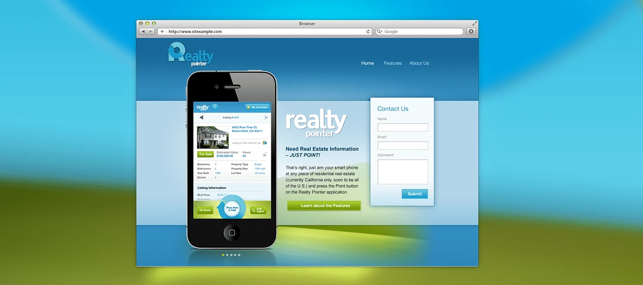Realty Pointer iOS App