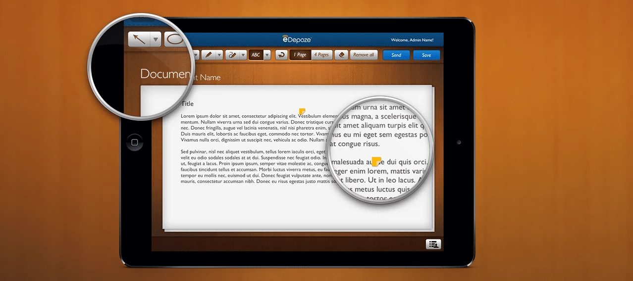 eDepoze CMS & iPad App