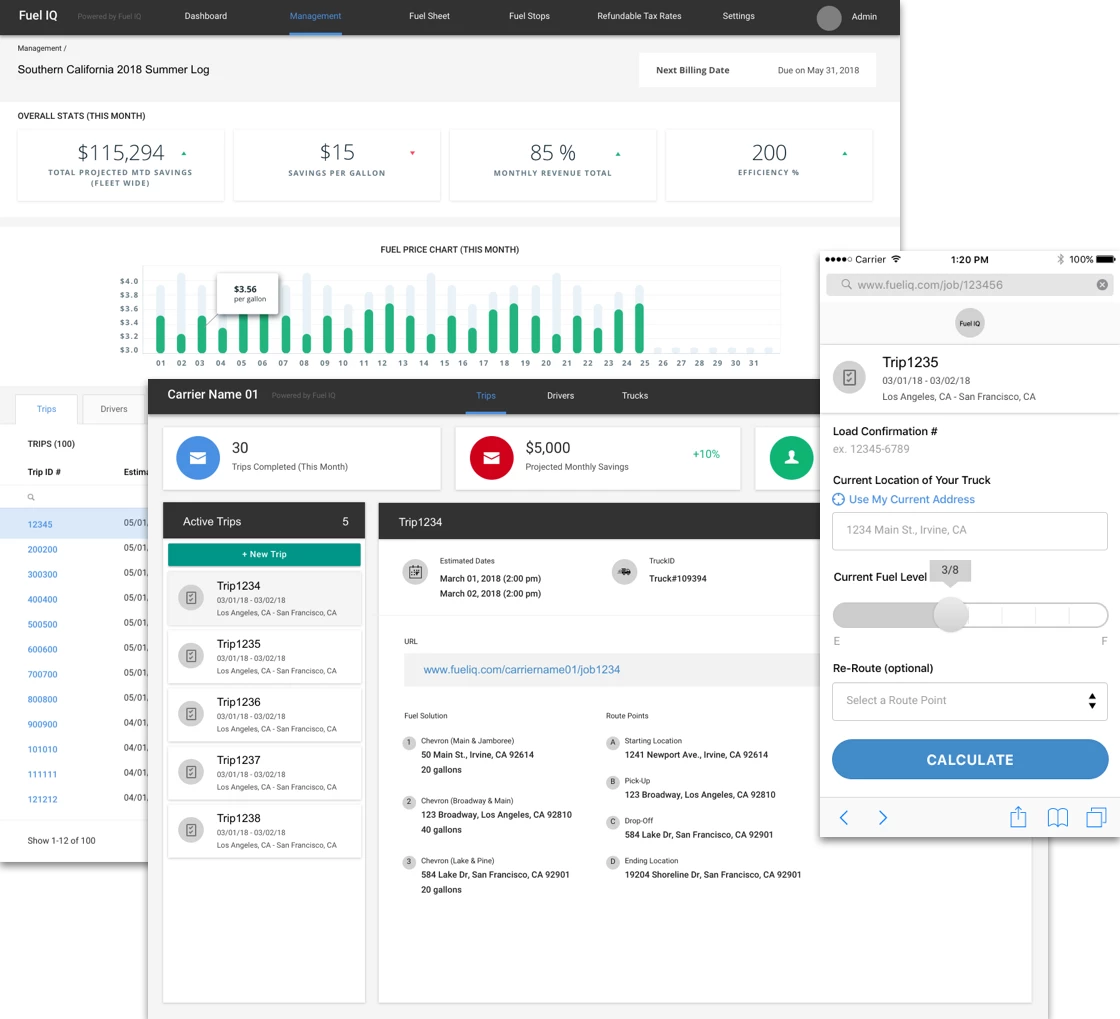 Fuel Planning and Route Management Software