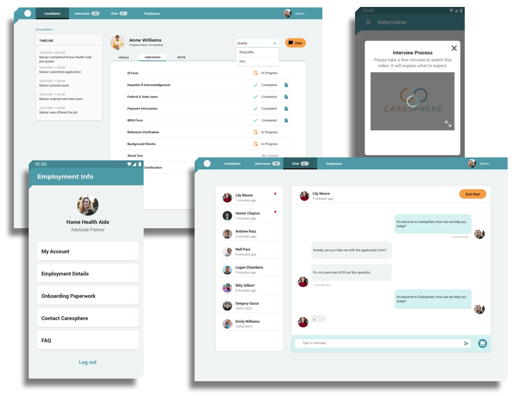 CareSphere Hiring Platform