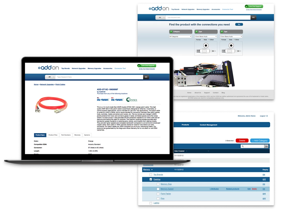 AddOn Networks CMS and Web Development