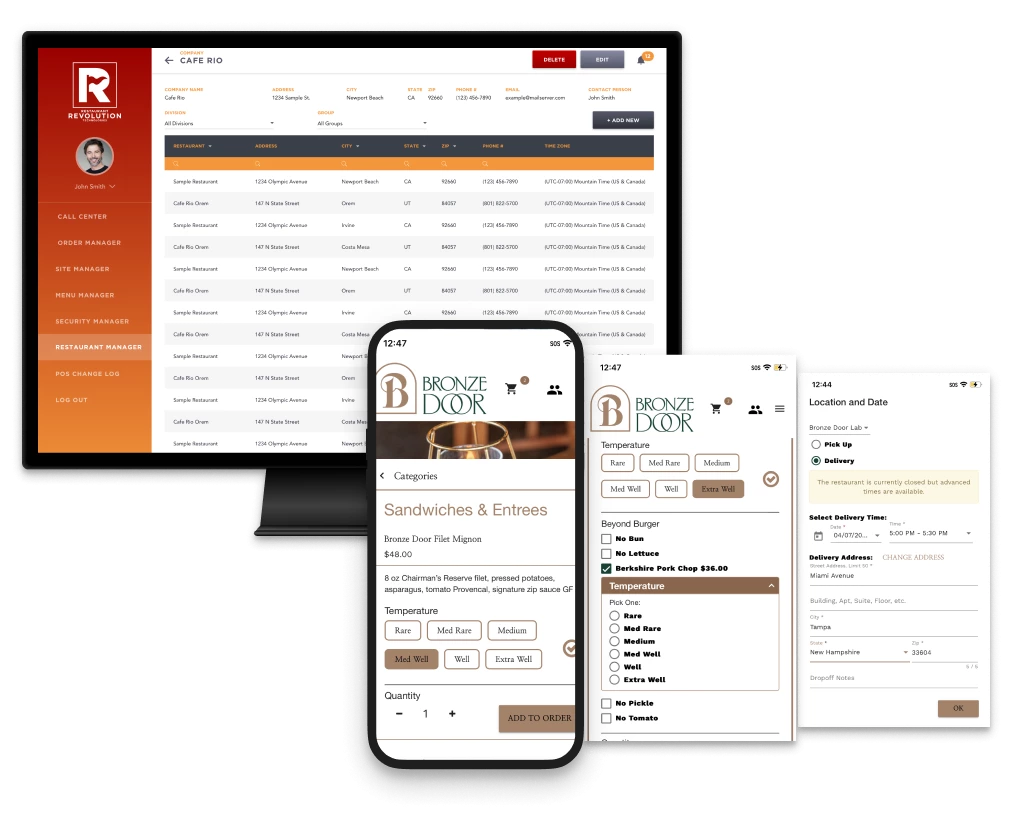 SaaS Modernization for Restaurant Online Ordering Platform