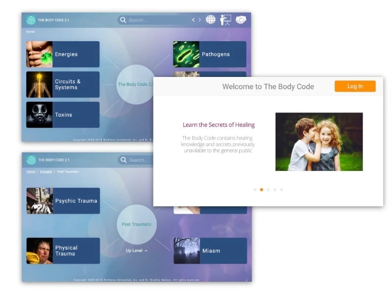 The Body Code Energy Healing App