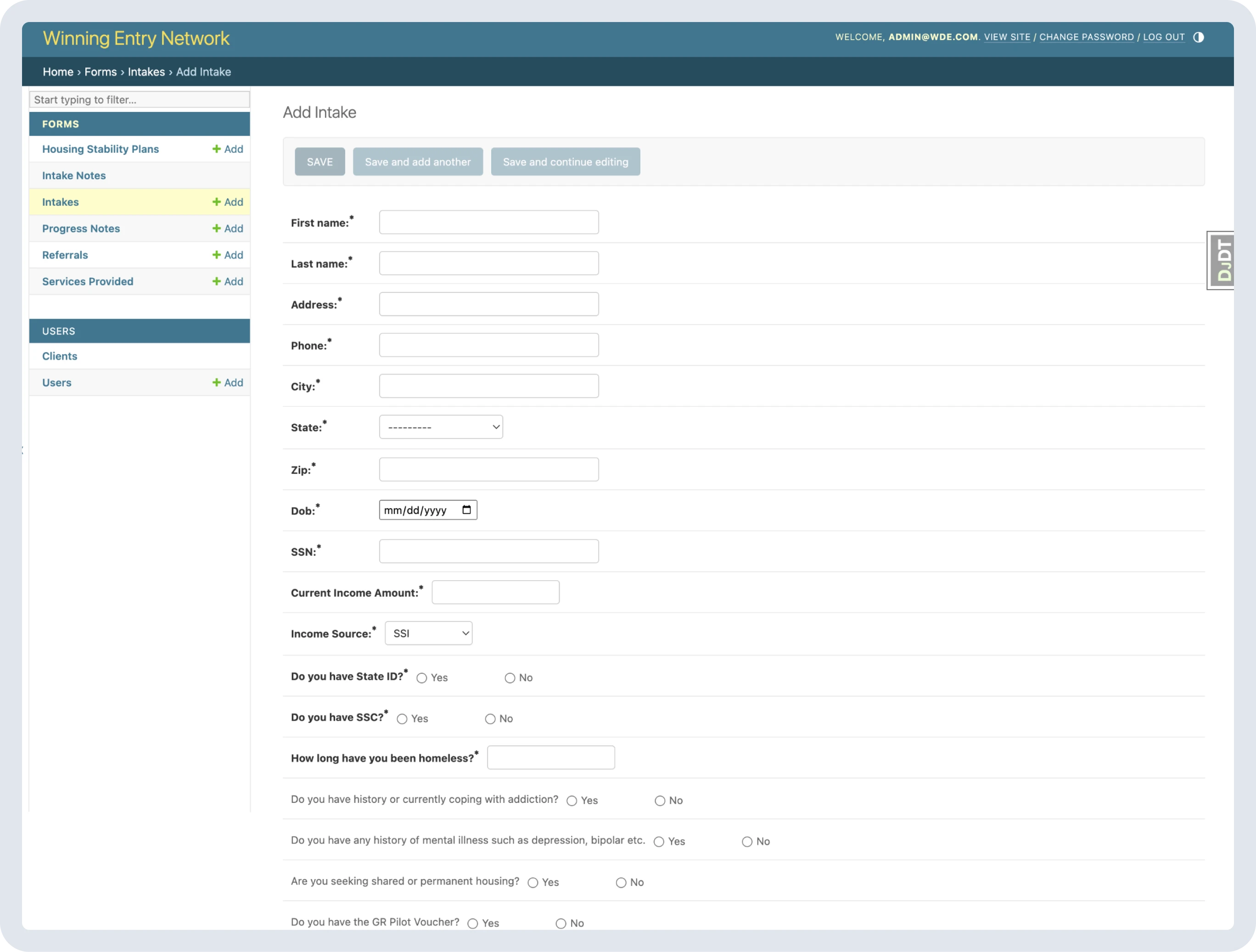 Case Management Software for Changing the Faces of Homelessness