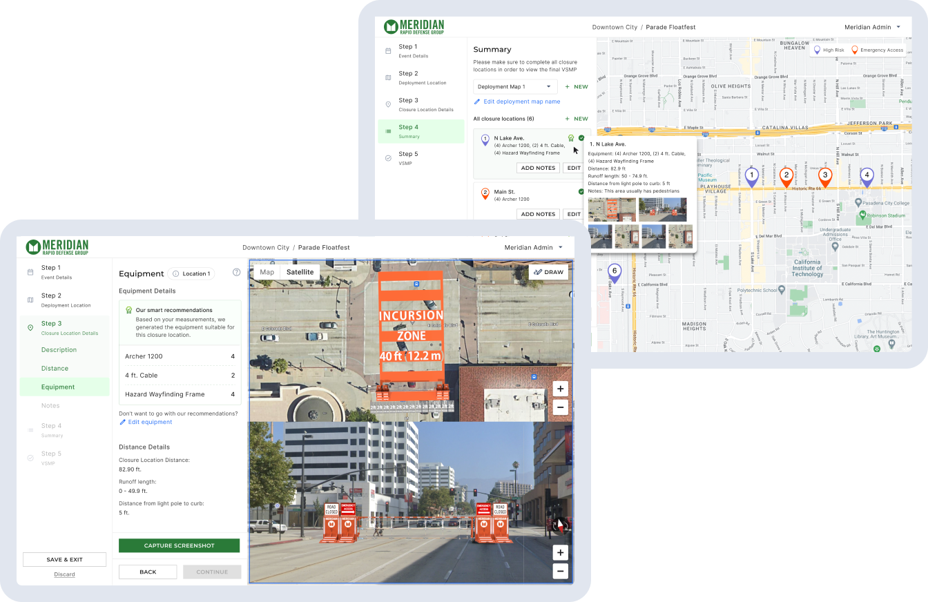 Vehicle Safety Mitigation Planning Software